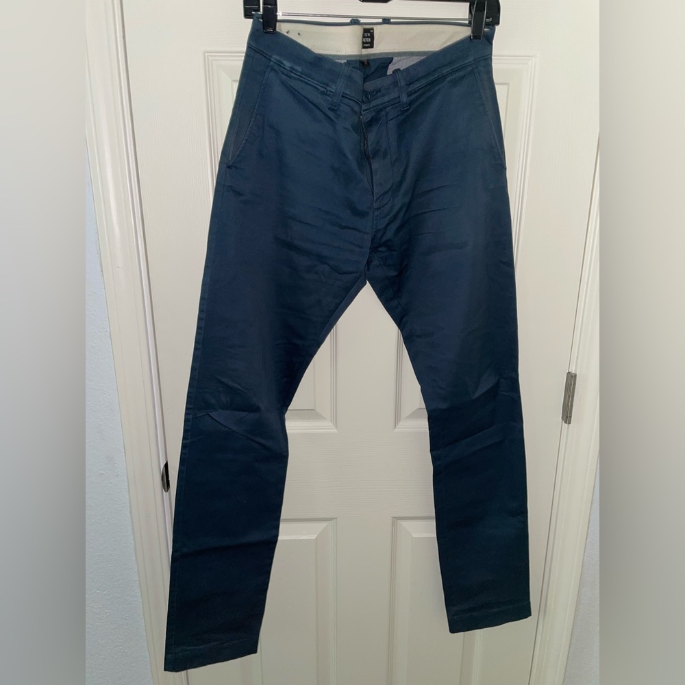 J. Crew Men's Chinos in Dark Blue